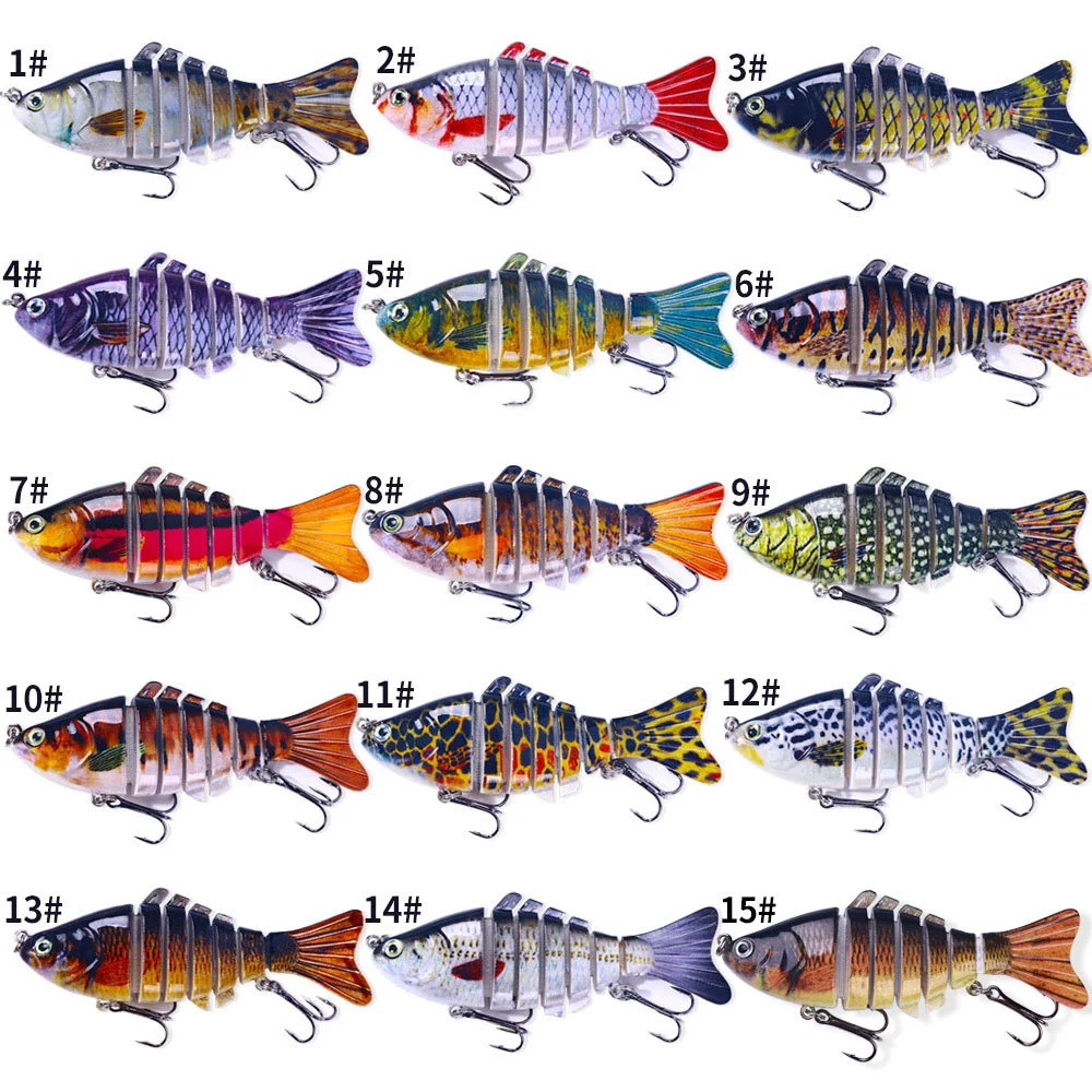 Lure 10CM Multi-section Fish Lure Hard Bait Bait