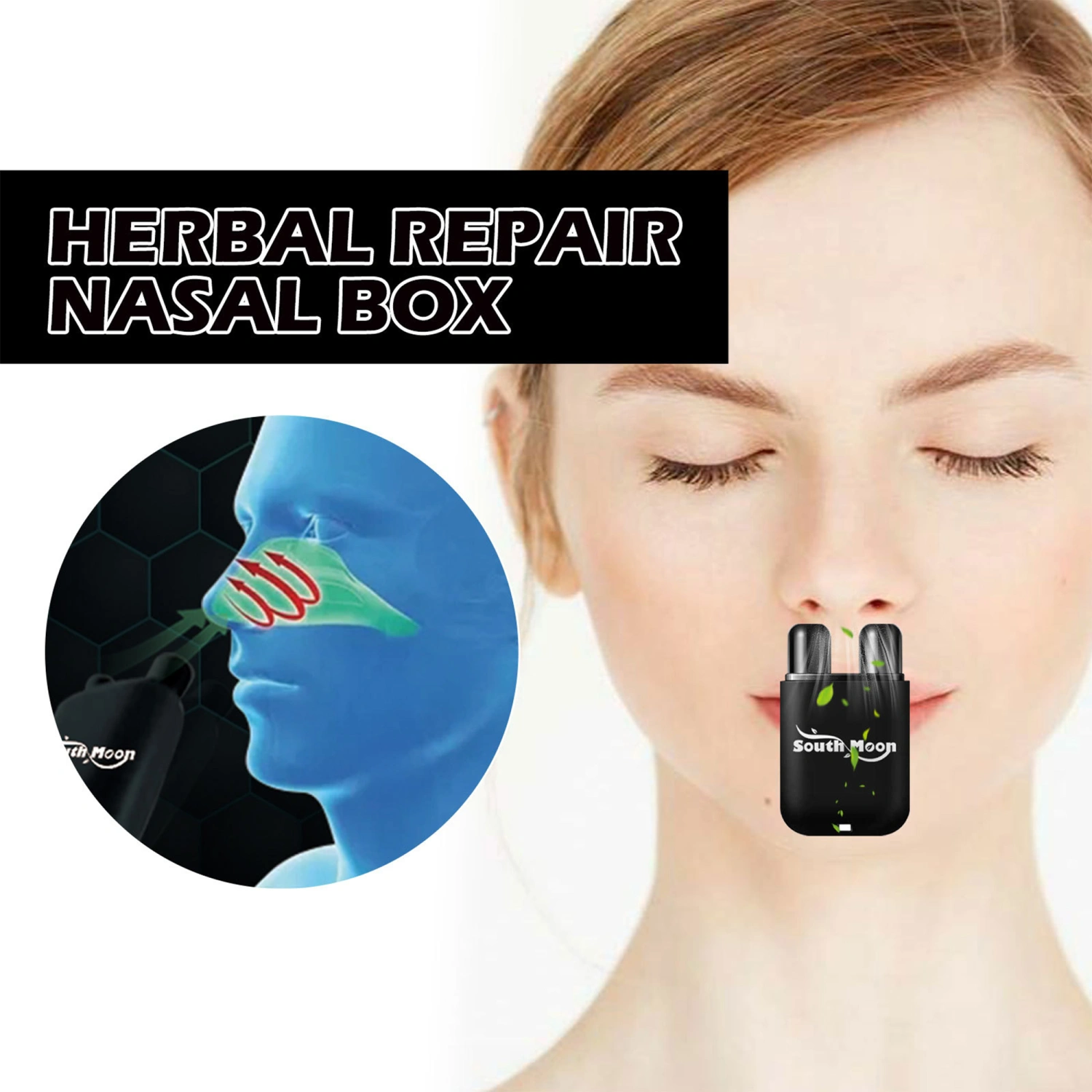 Nasal Inhaler, Herbal Inhaler Portable Aromatherapy Nasal Herbal Box