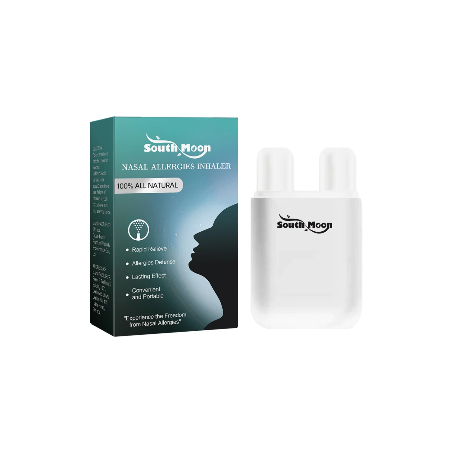 Nausea Relief Nasal Inhaler Sticks, Natural Essential Oil Blend