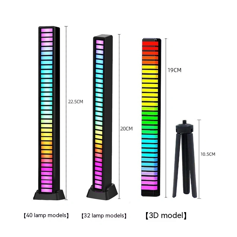 RGB Pickup Light Voice Control Music Rhythm Lamp