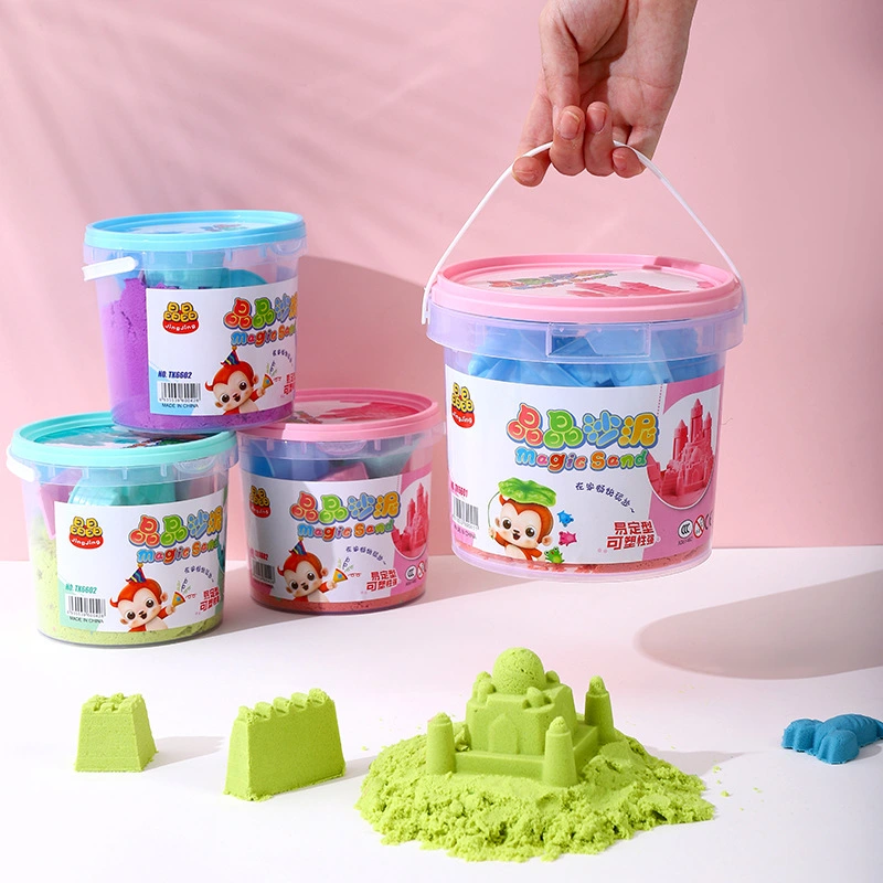 Creative Barreled Space Sand Mud Set