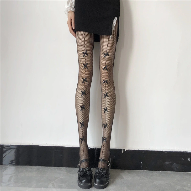 Women's Anti-snagging Bow Stockings Thin