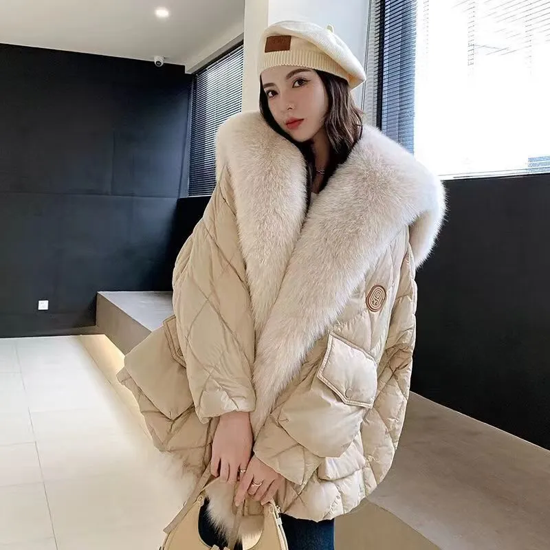 Fashion Cotton-padded Jacket Women's Mid-length