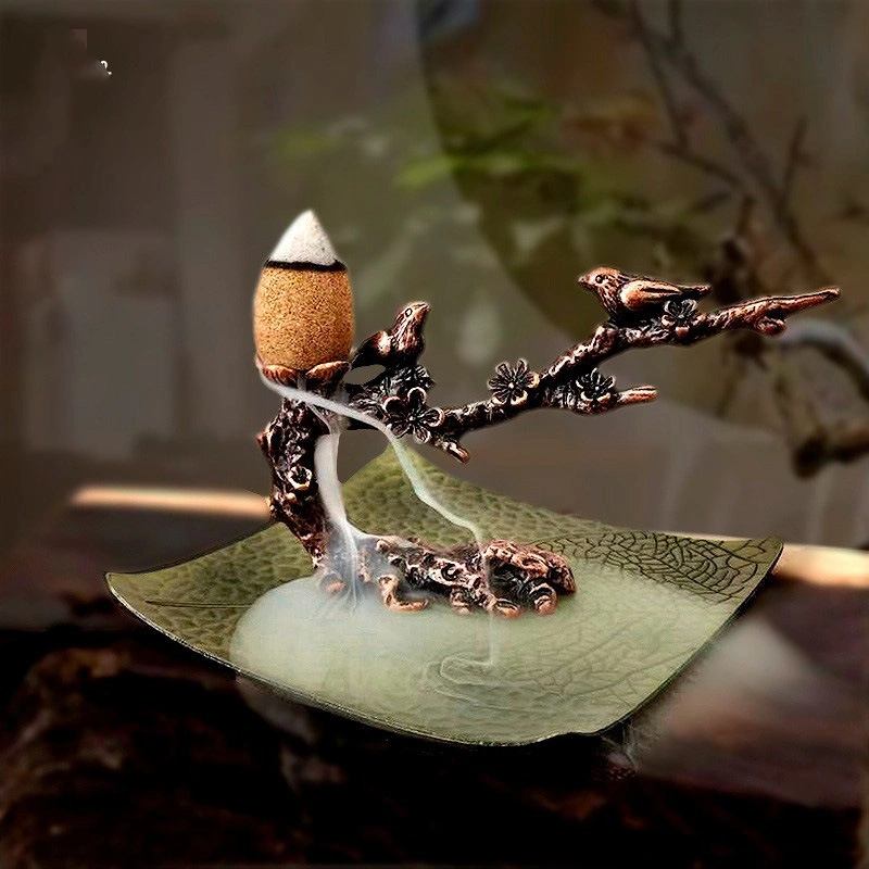 Creative Japanese Joy Plum Branch Bracket Fragrant Insert