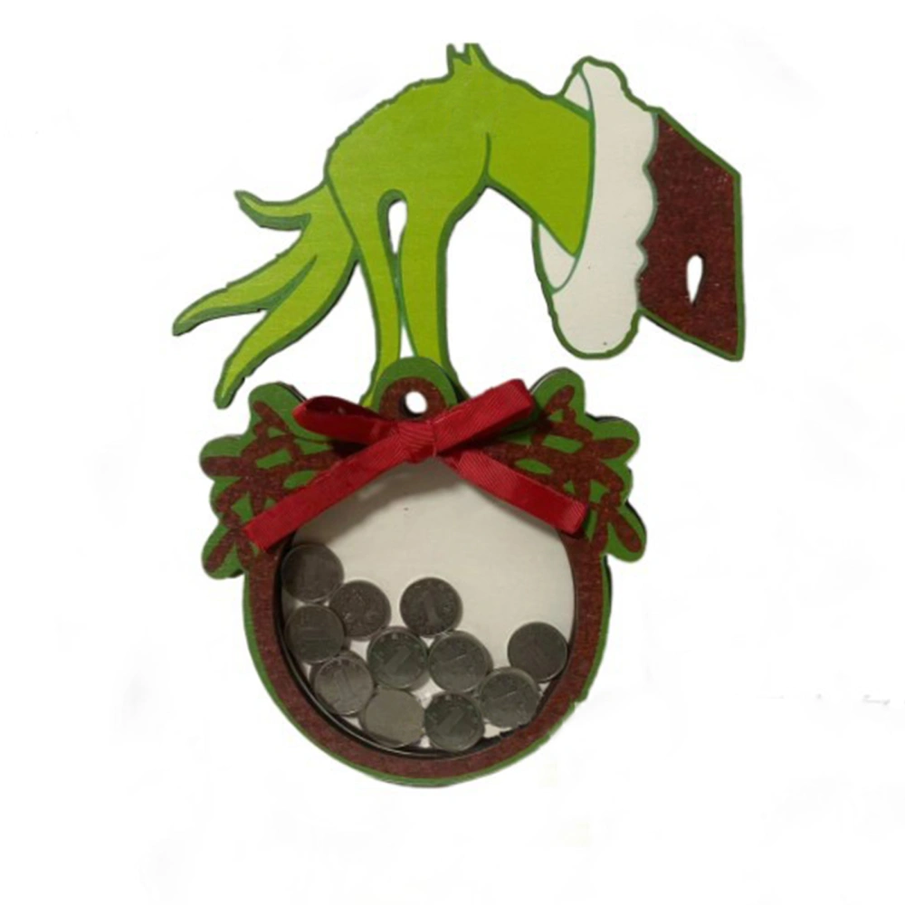 Cartoon Monster Hand Coin Holder Ornaments Christmas Home Decor