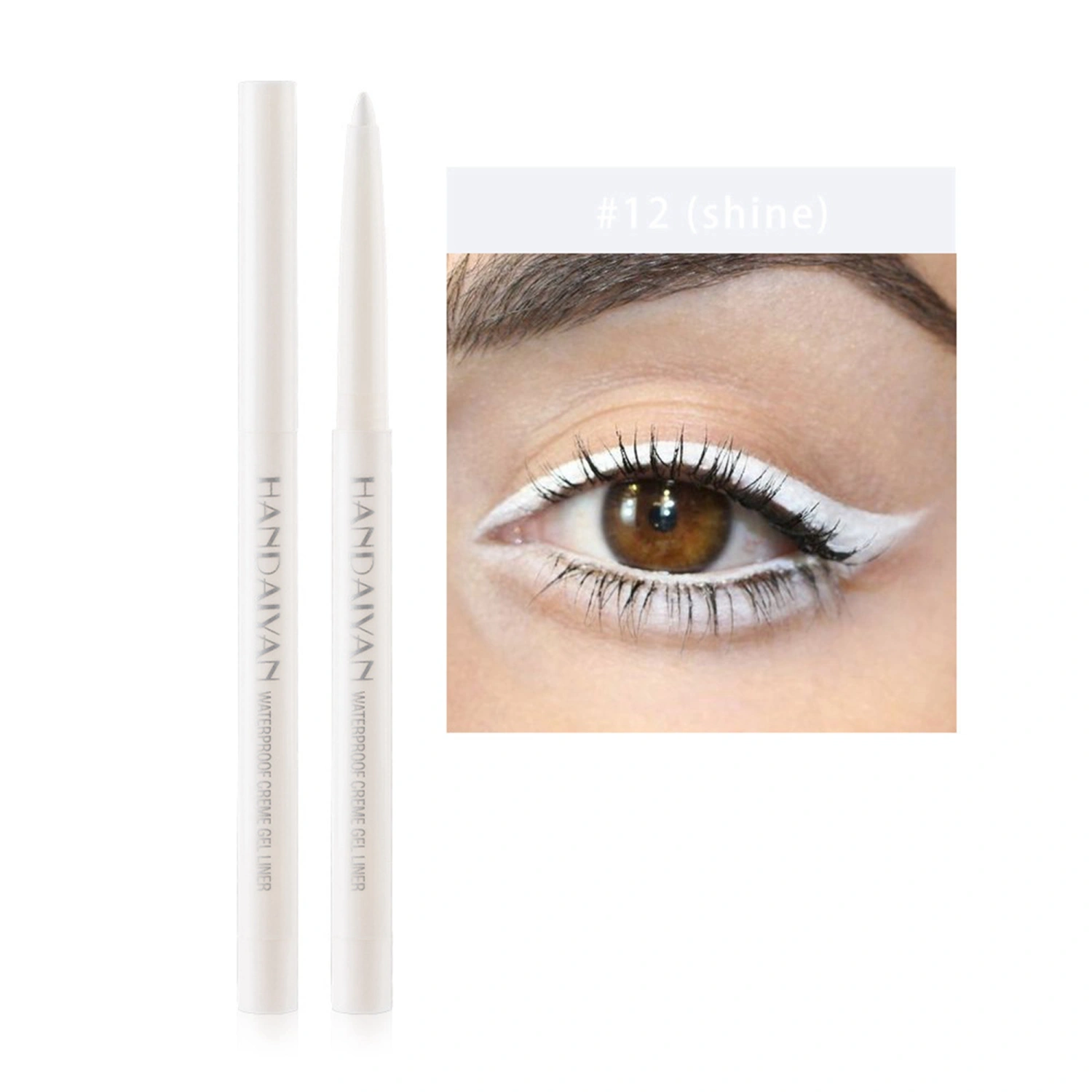 Pearl Matte Gel Eyeliner Pen Waterproof Smudge Proof Eyeliner Pencil