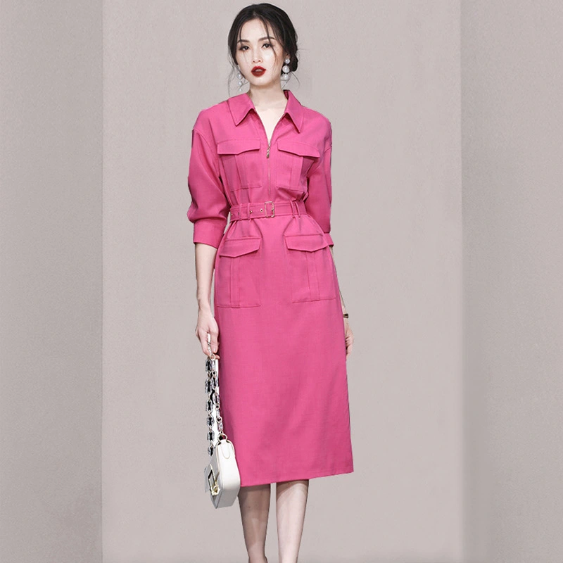Temperament Waist-controlled Slimming Dress