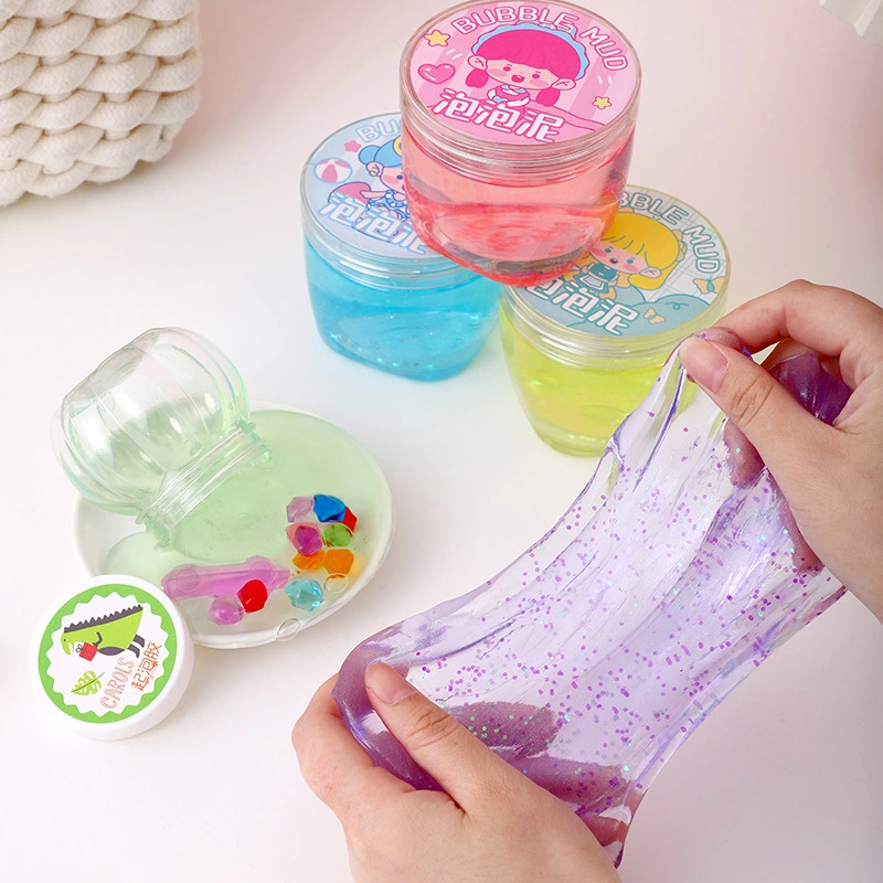 Colorful Transparent Bubble Mud Children's DIY Toys