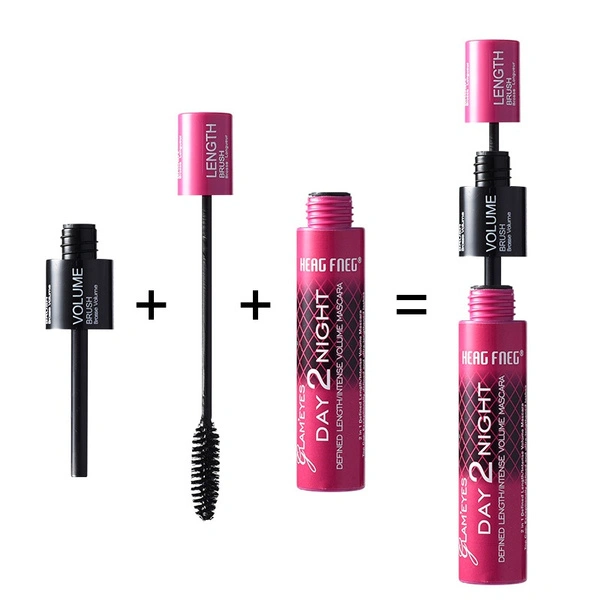 Health & Beauty Pudaier long-lasting mascara for eyelashes fiber mascara waterproof professional eye lash makeup black rimel lengthens eyelashes