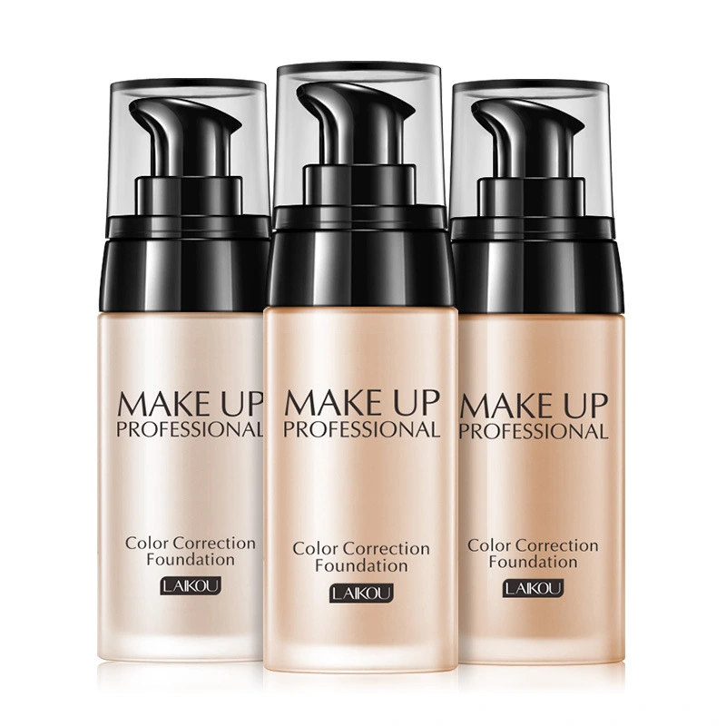 Professional Full Coverage Liquid Foundation Face Base Makeup Natural Color Concealer Matte Lasting Primer Makeup