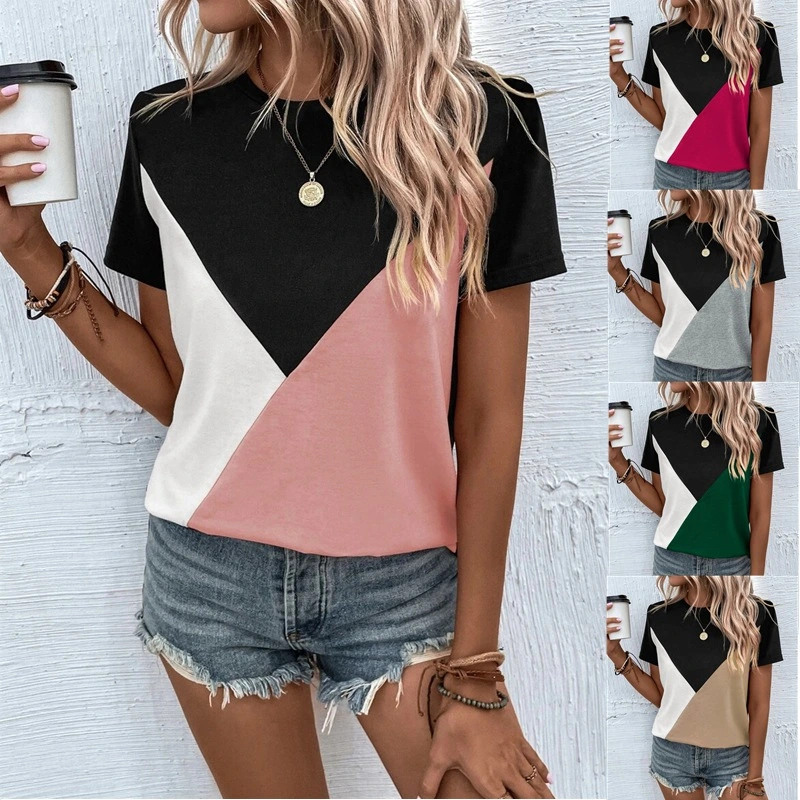 Round Neck T-shirt Loose Casual Top