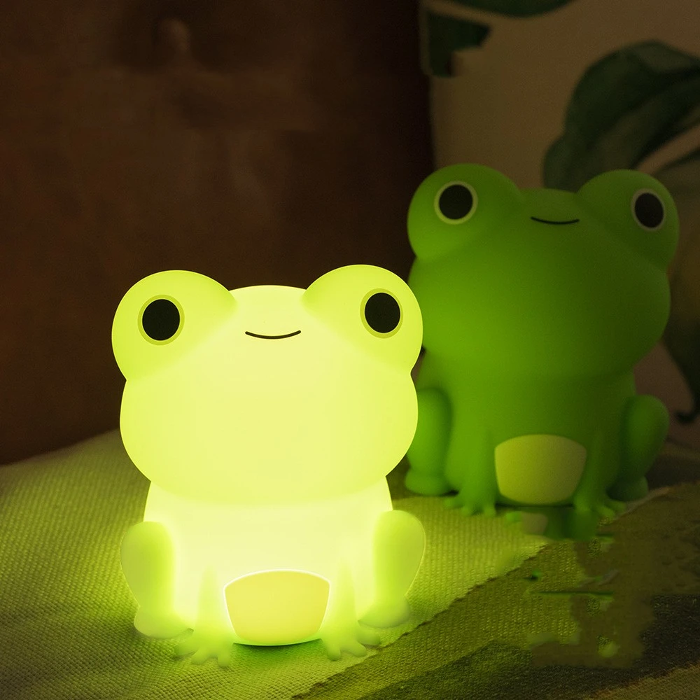 USB Smart Charging Silicone Night Lamp