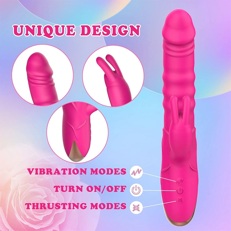 Rose Automatic Retractable Massage For Women