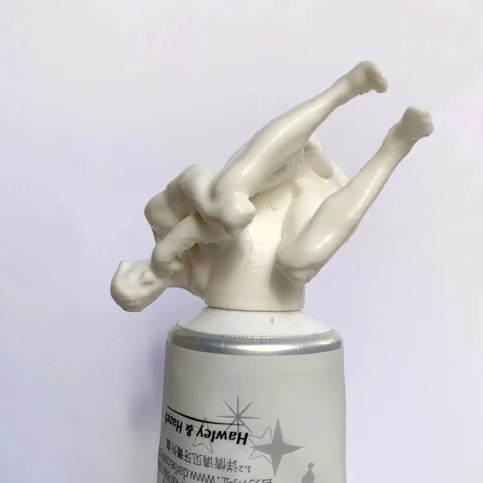 3D Printing Thinker Shit Villain Toothpaste Dispenser