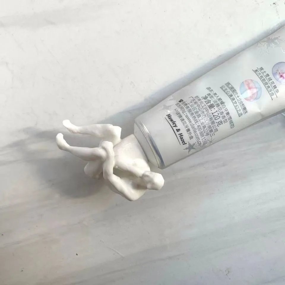 3D Printing Thinker Shit Villain Toothpaste Dispenser