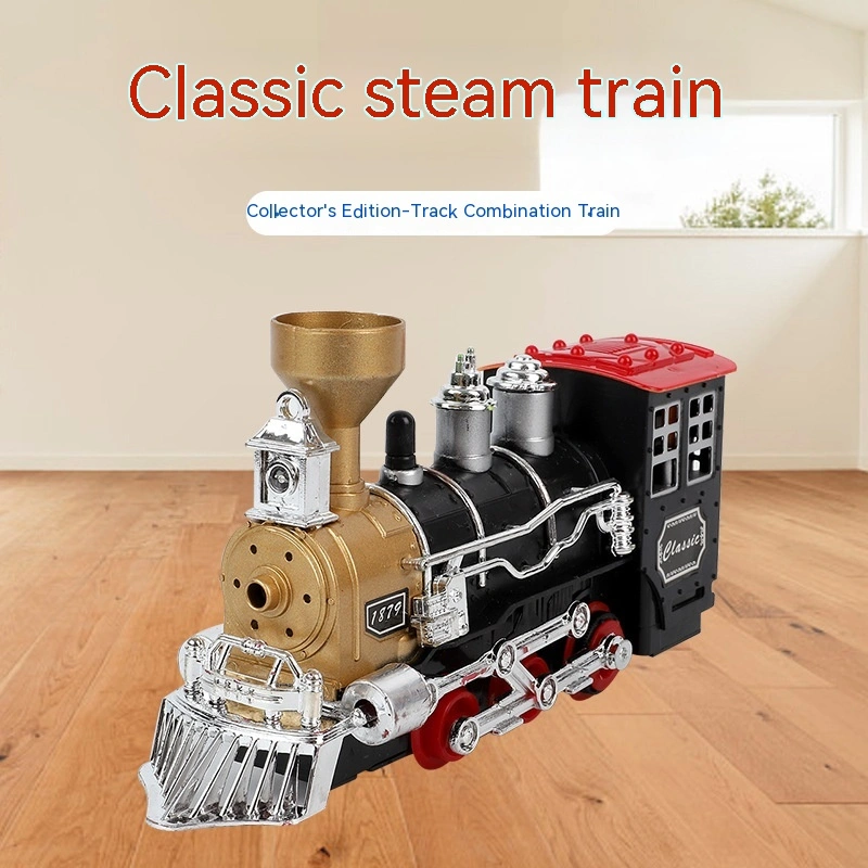 Classical Steam Train Electric Track Toy