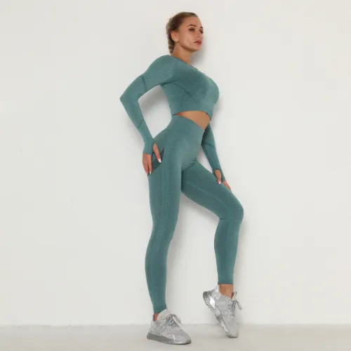 Conjunto fitness AX mangas largas