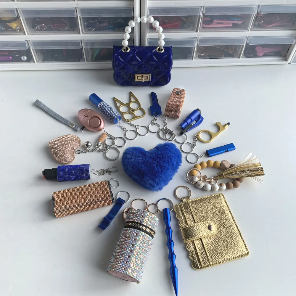 Noble Blue Gold 18-piece Luxury Set