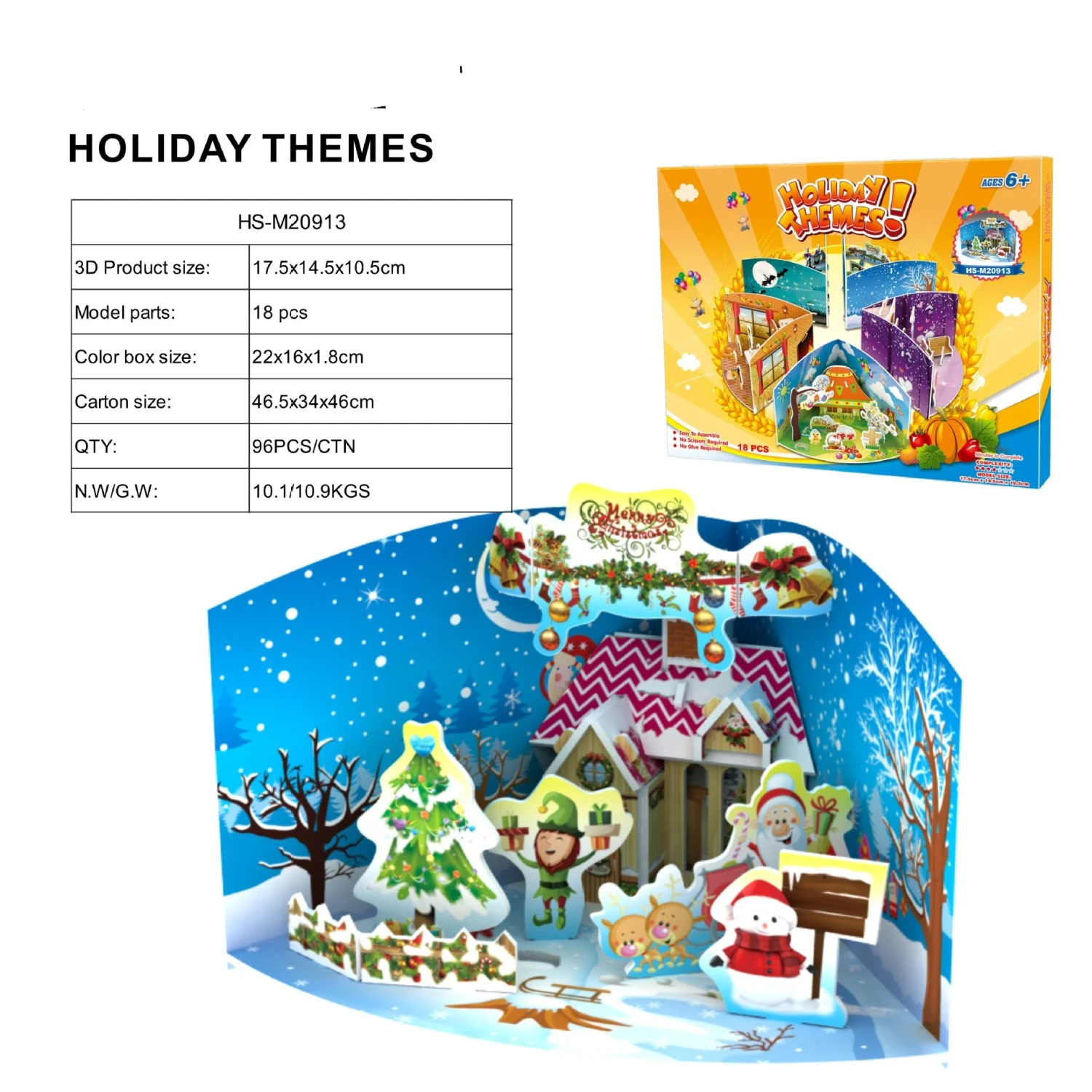 3D 3D Handmade Puzzle Halloween