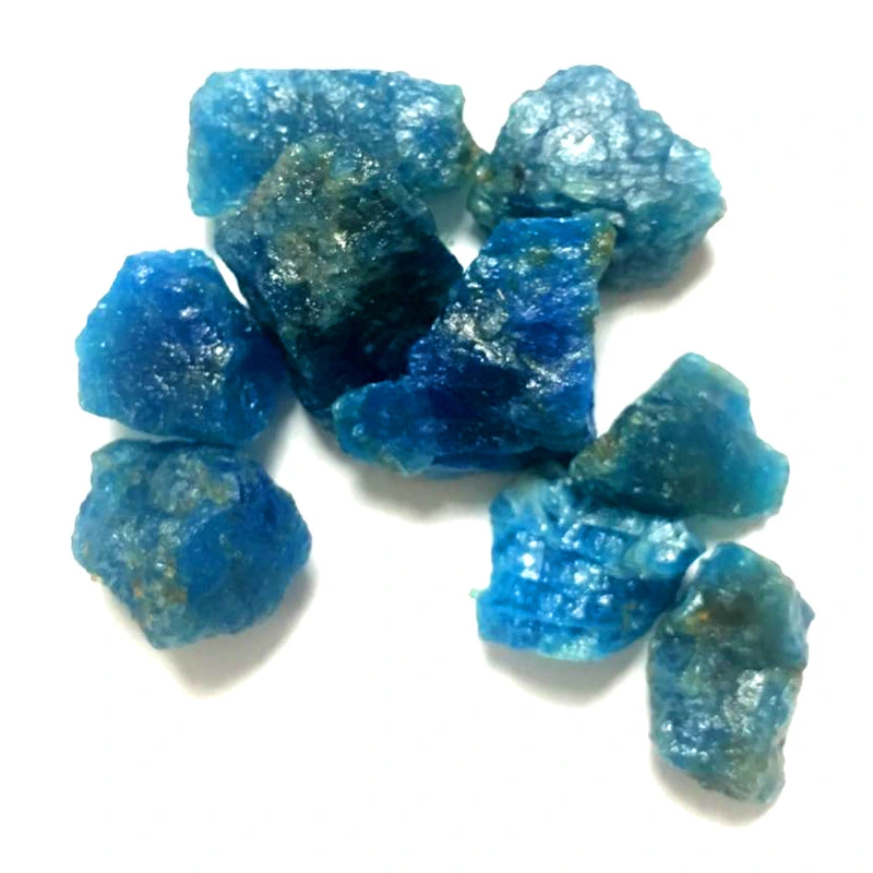 Aromatherapy Diffuser Jewelry 10-25mm Rough Stone Apatite