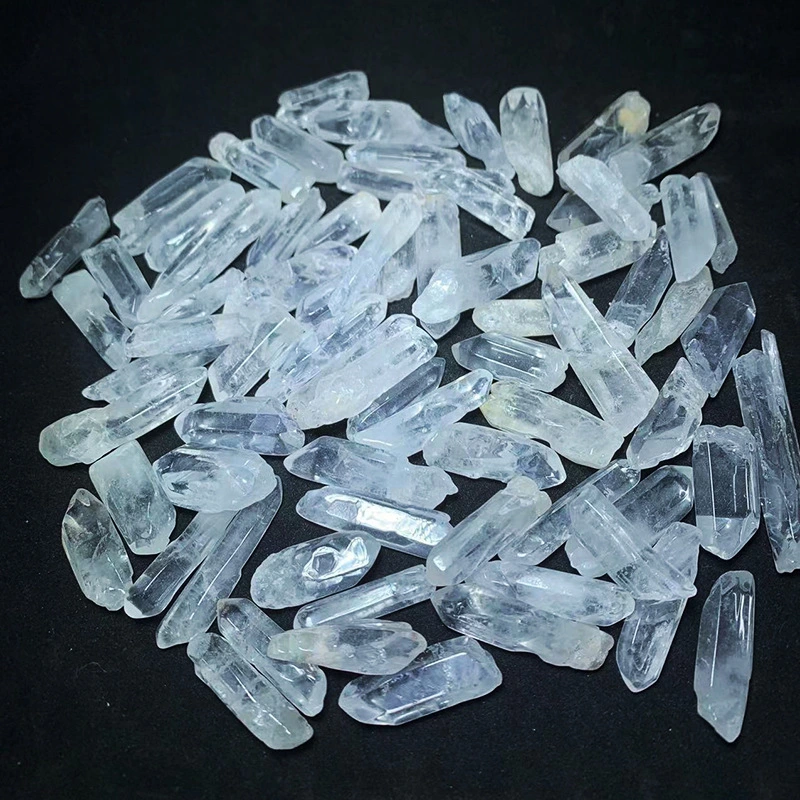 Natural White Crystal Point Polishing