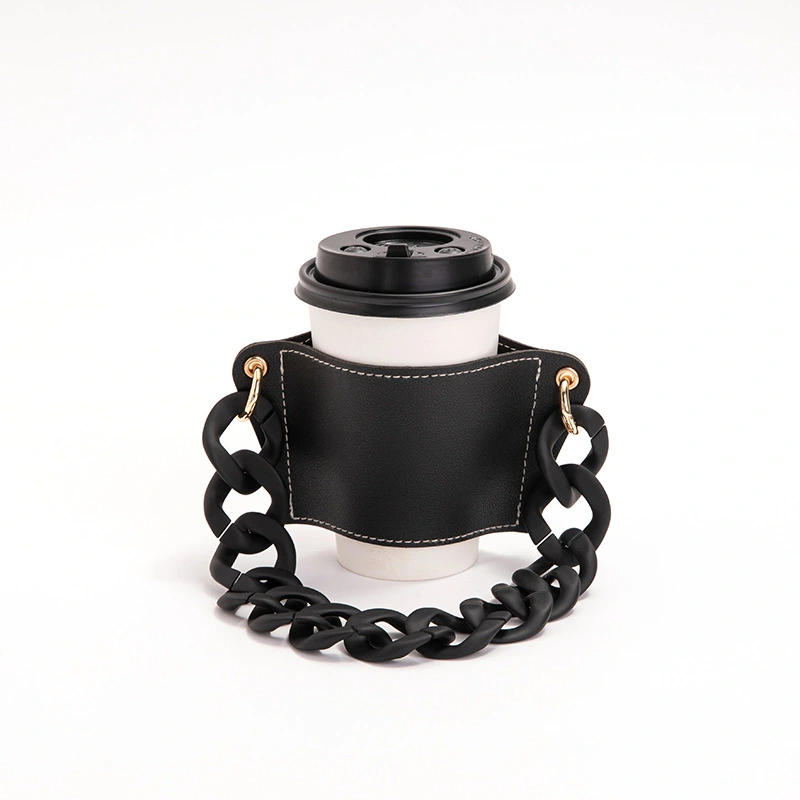 Fashion Simple Detachable Chain Coffee-cup Sleeve