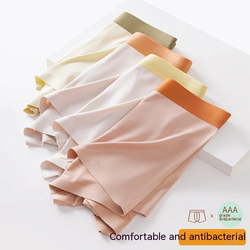 Seamless Modal Boxer Antibacterial Shorts