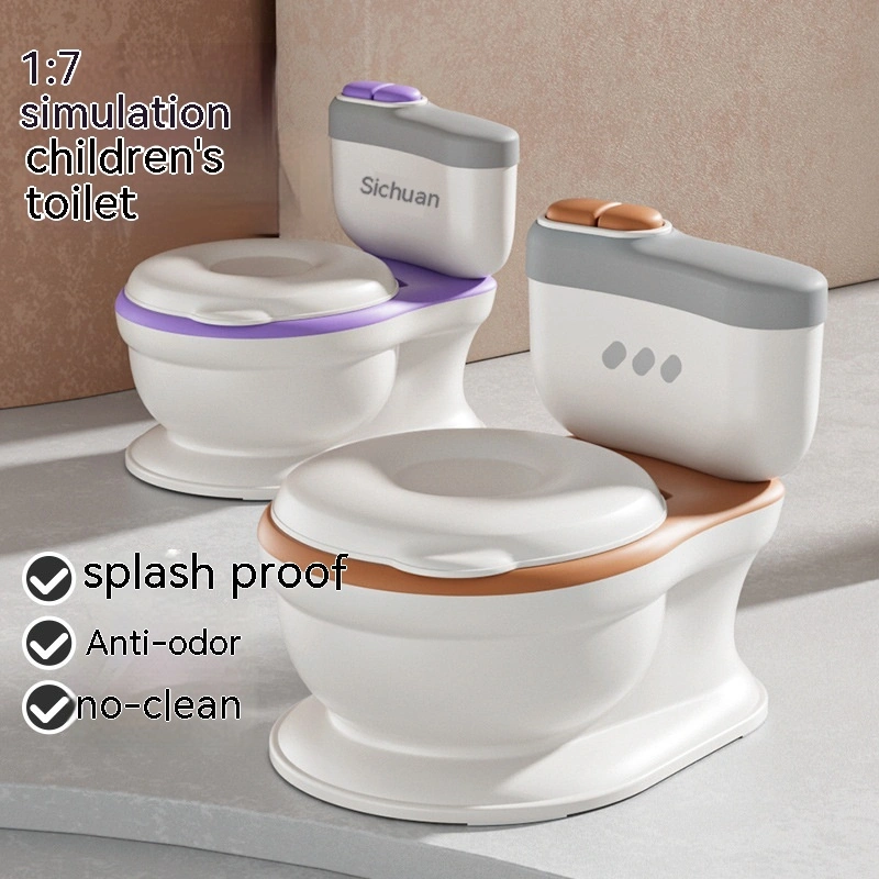 Portable Children's Simulation Toilet Bucket