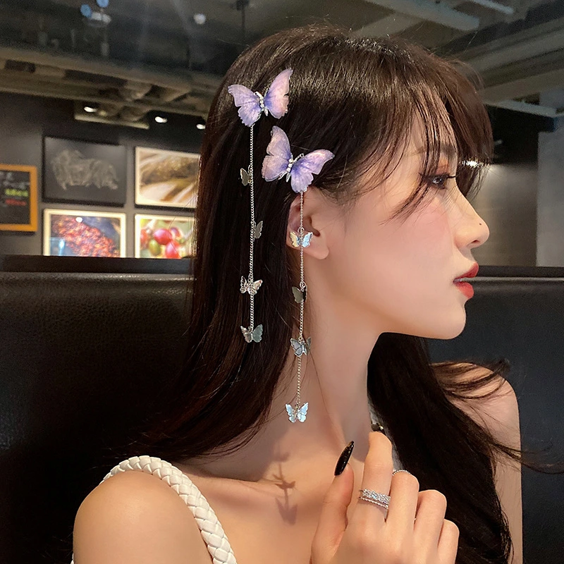 New Trendy Butterfly Fairy Hairpin