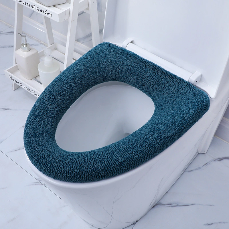 Plain Plain Plain Household Knitted Toilet Mat