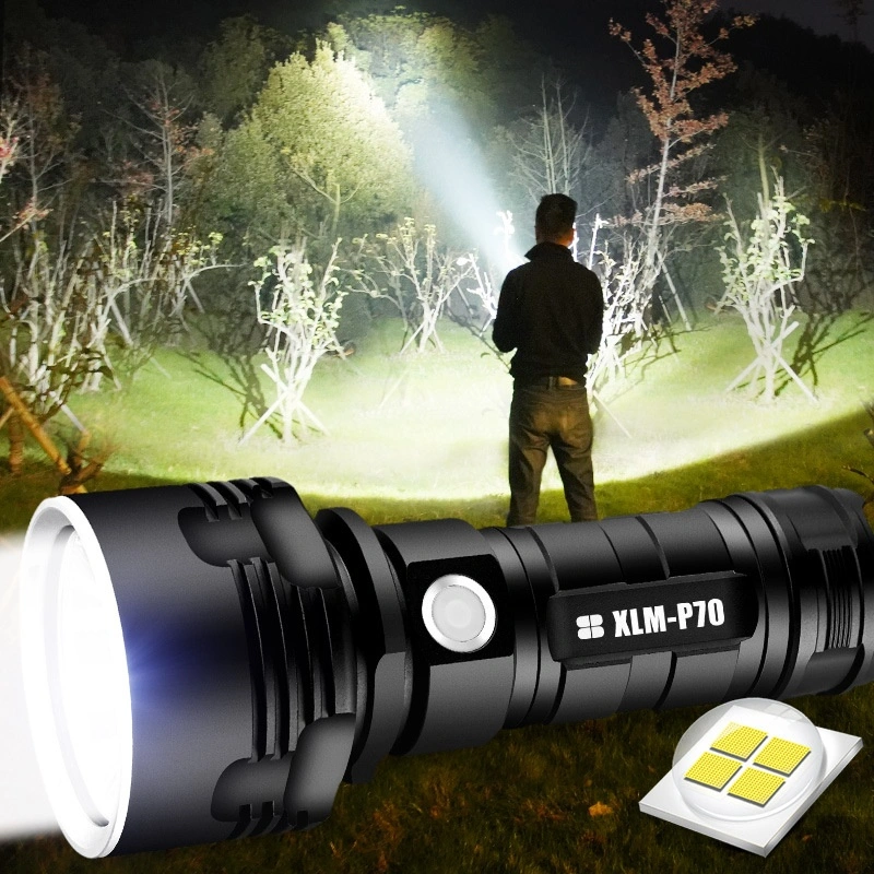 P70 L2 Power Torch USB Charging Waterproof