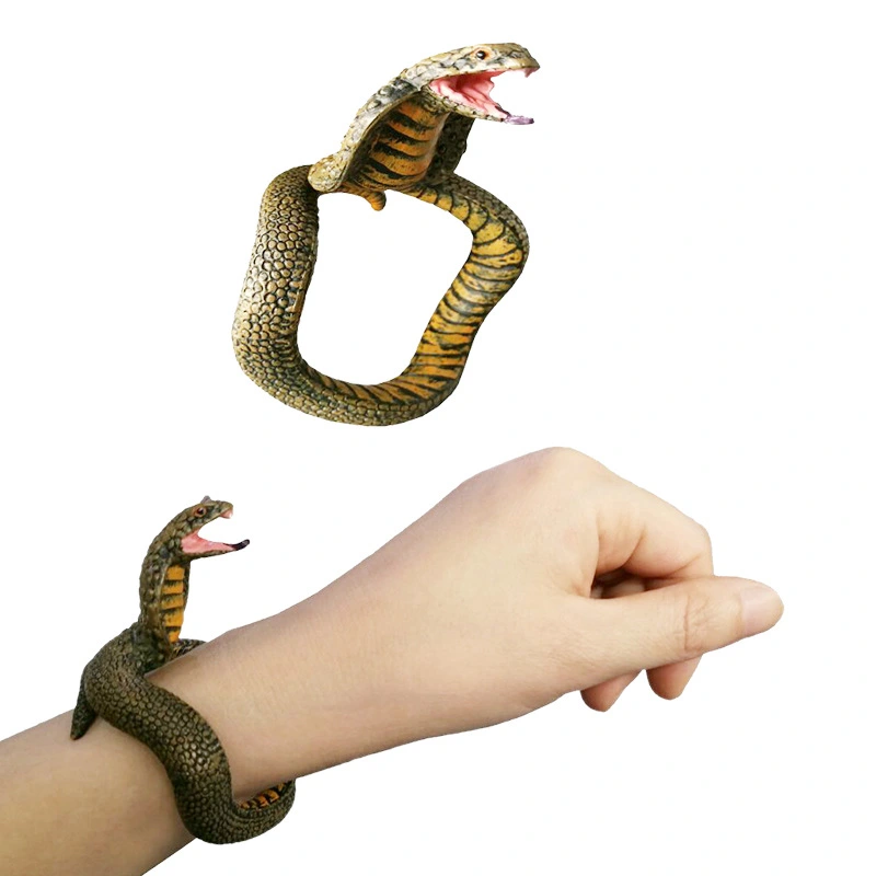 Halloween Trick Spoof Simulation Python Snake-shaped Bracelet