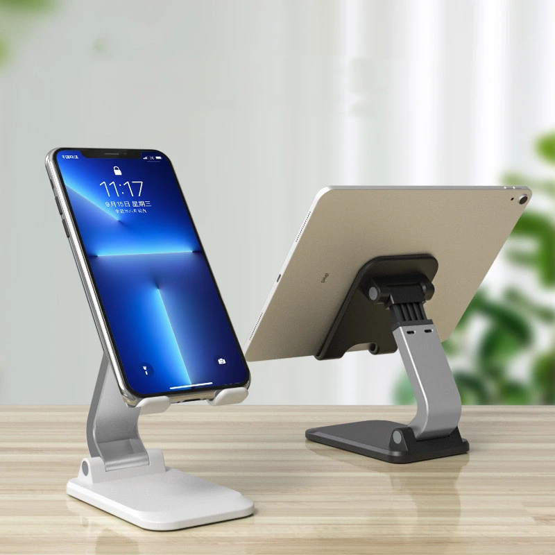 Foldable And Hoisting Desktop Phone Holder