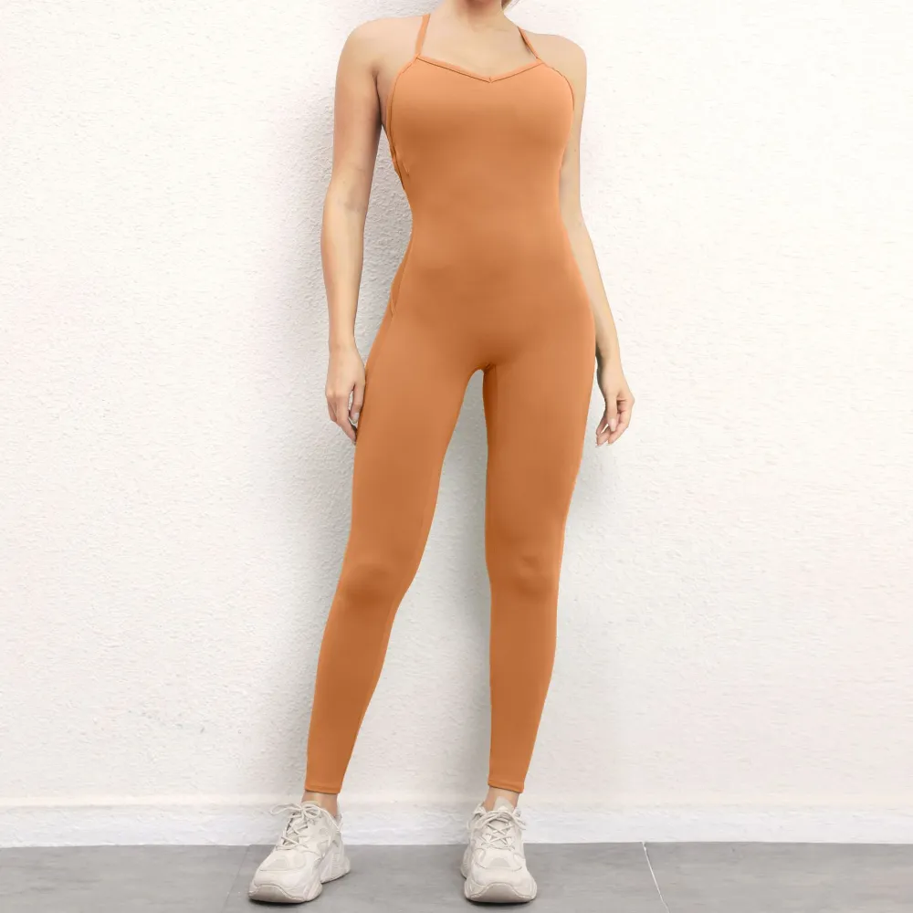 Lady Sexy Yoga Fitness Jumpsuit