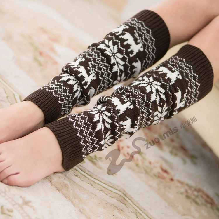 Christmas Winter Warm Shank Protection Leg Warmer