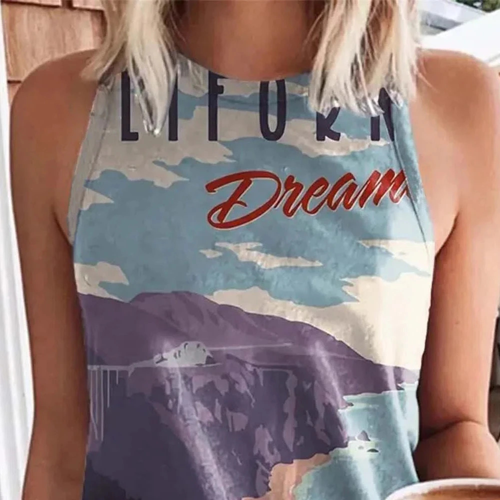 Fashion Round Neck Slim Fit Vest