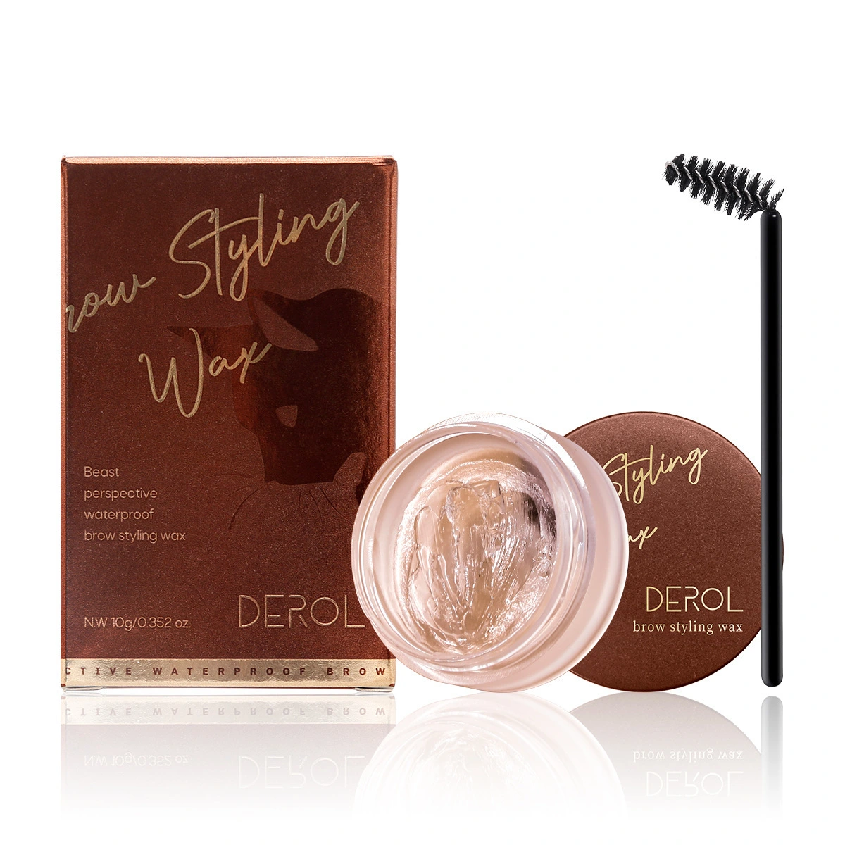Transparent Waterproof Quick-drying Eyebrow Shaping Gel