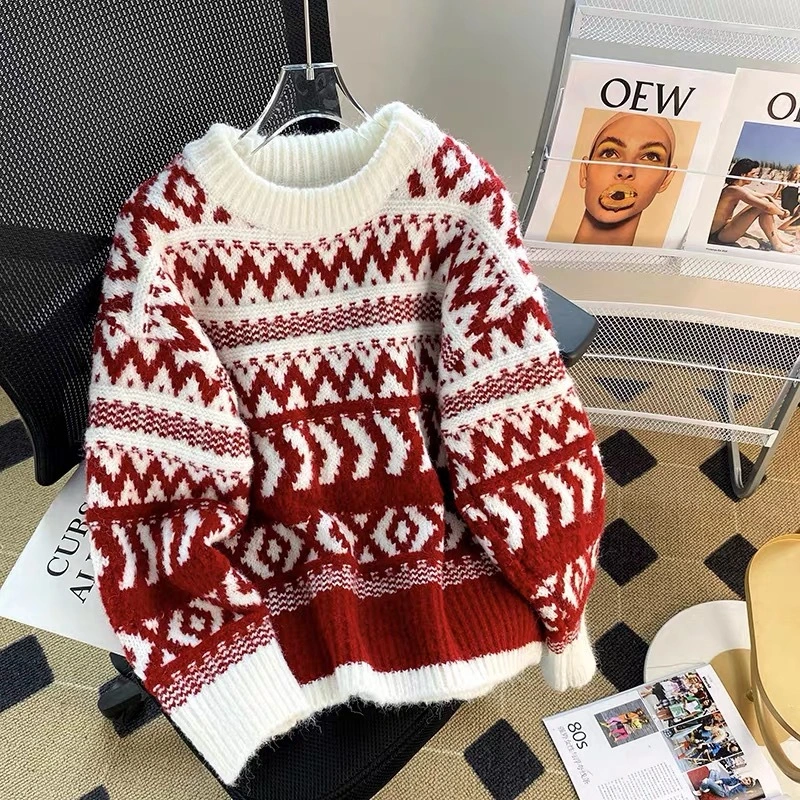 Fashionable Loose Soft Glutinous Sweater