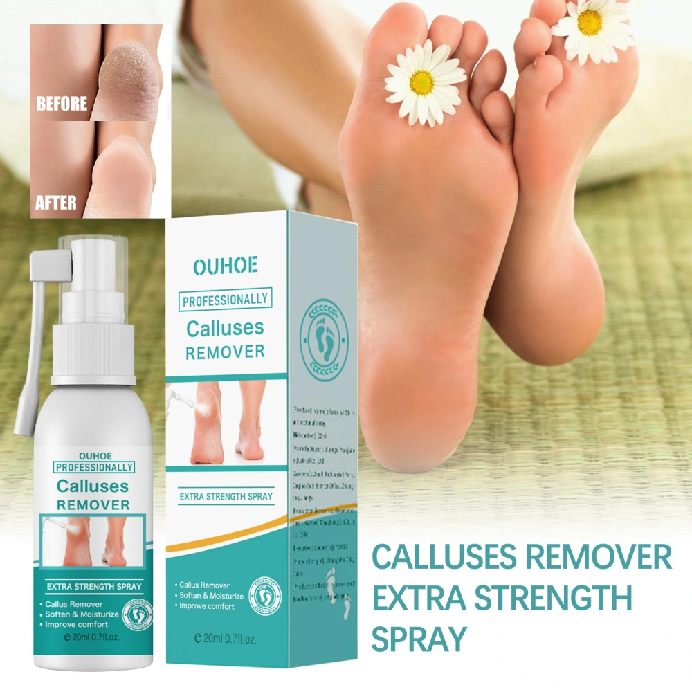 Calluses Repair Spray Foot Heel Anti-chapping Cleaning Cutin