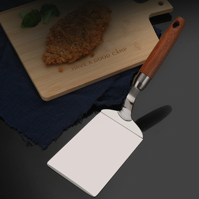 Kitchen Stainless Steel Cooking Iron Plate Shovel