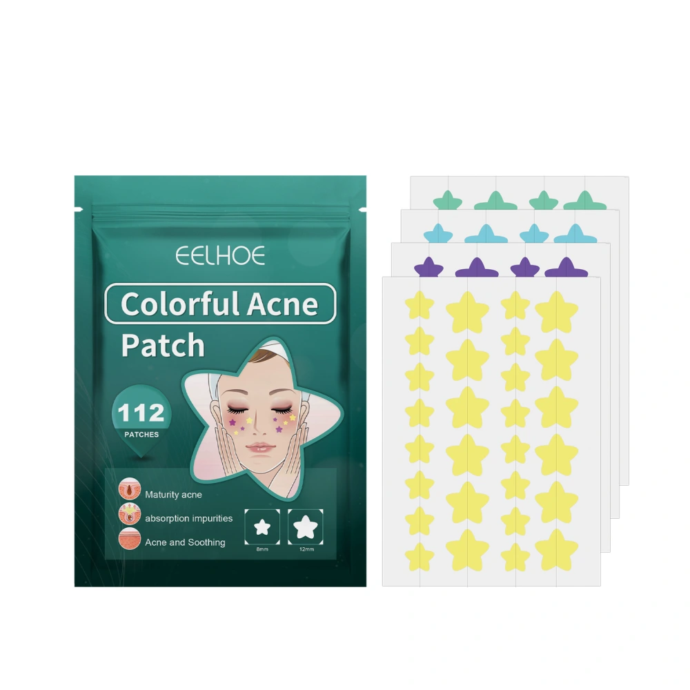 112 PCS Acne Patch for Face Tea Tree Oil Invisible Acne Pimple Patches