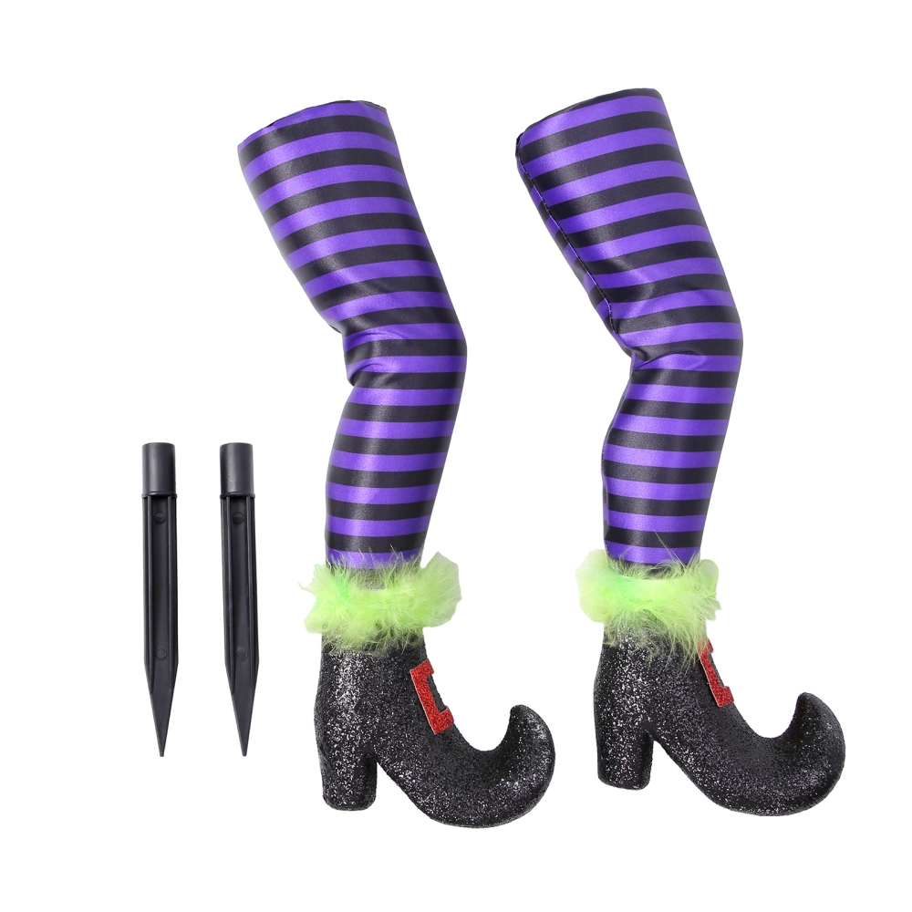 Halloween Witch Legs Prop Wickedly Fun Decoration Party Ornaments