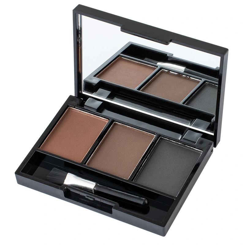 Professional Nude Eyeshadow Palette Makeup Eyebrow Eye Shadow Powder,Include Makeup Brush And Mirror