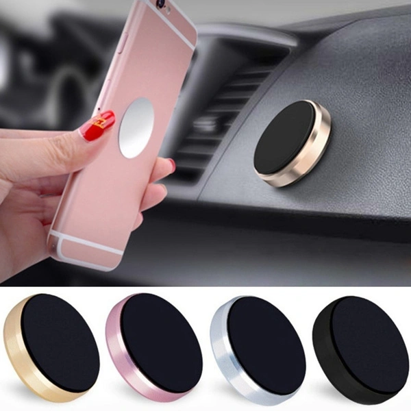 Magnetic Car Phone Holder Universal Mobile Phone GPS Stand Mini Mount For iPhone Samsung Huawei