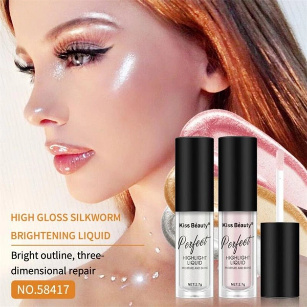 Makeup Highlighter Face Brightener Highlight Lying Silkworm Brightening Eyeshadow Liquid Foundation Concealer Lasting Cosmetics