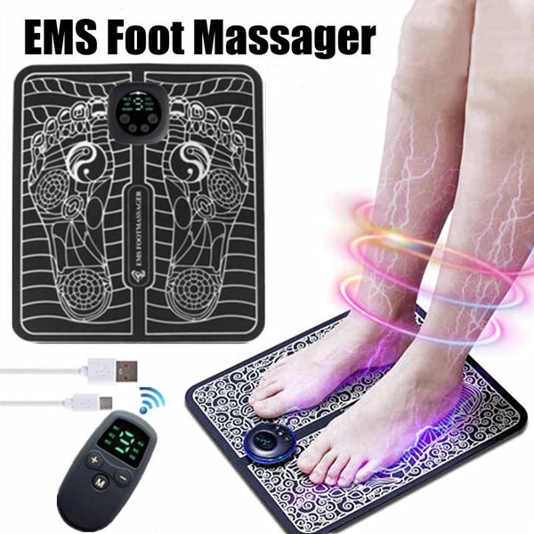 Foot Massager Pad Leg Reshaping Electric Deep Kneading Muscle Pain Relax Mat