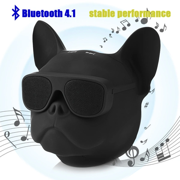 Portable Dog Shaped Stereo Sound Music Player Wireless Speaker