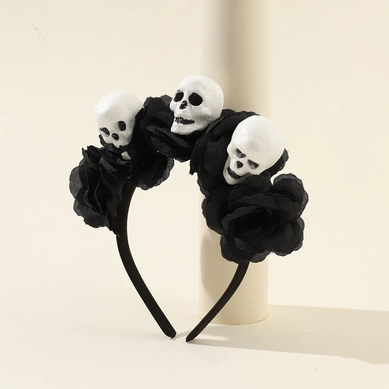 Women's Fashion Simple Halloween Party Skull Belt