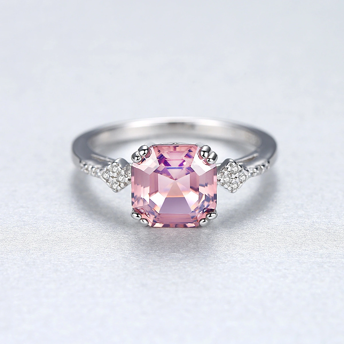 925 Silver Morgan Stone Gemstone Ring Jewelry