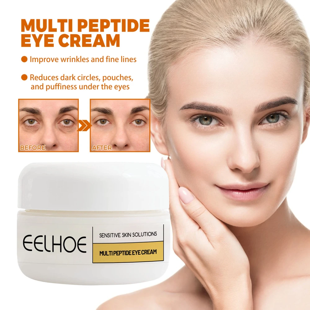 Honey Polypeptide Eye Cream Fade Eye Bags Dark Circles Moisturizing Brightening Repair Eye Around Firming Skin